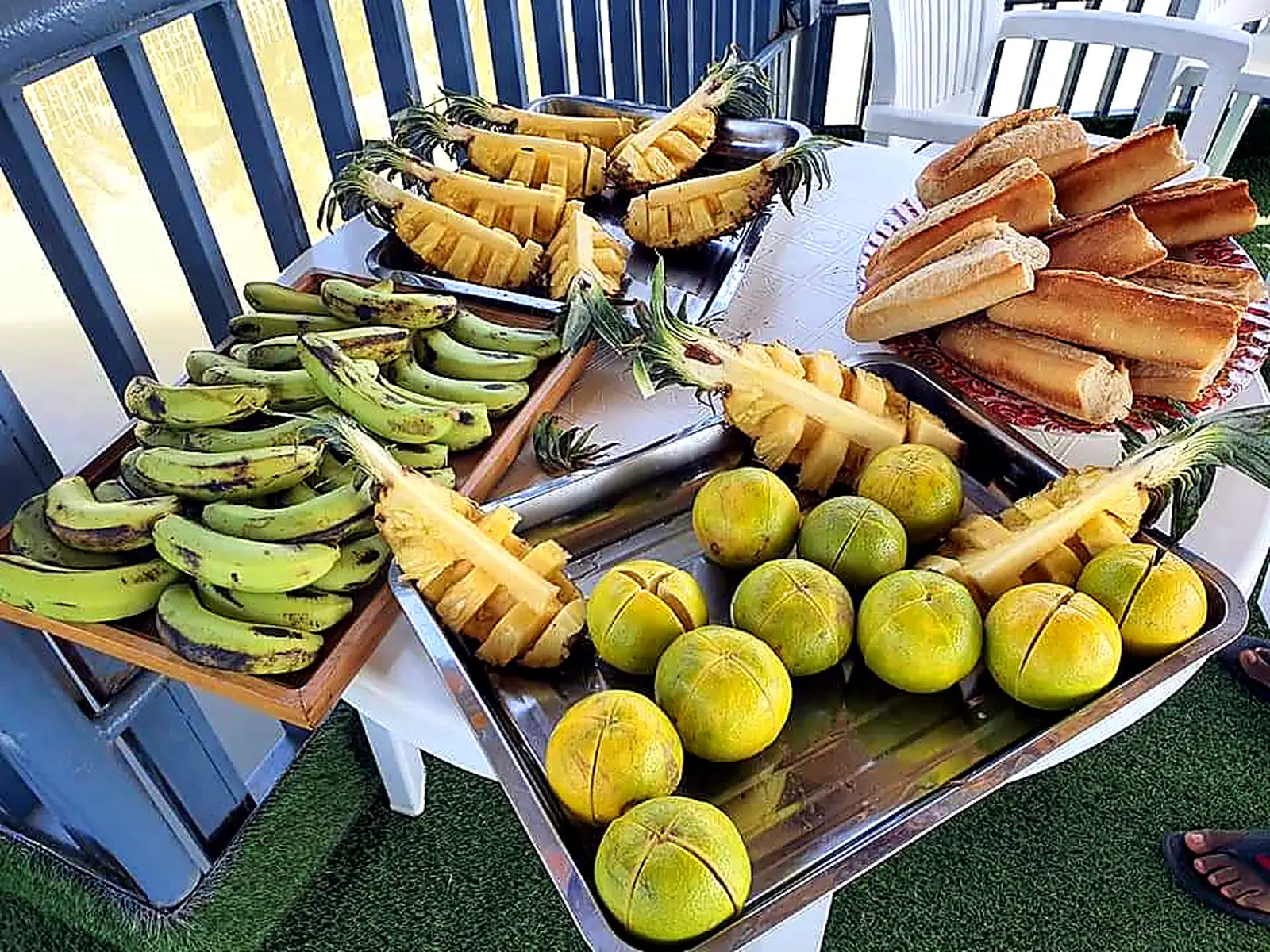Restaurant — buffet de fruits